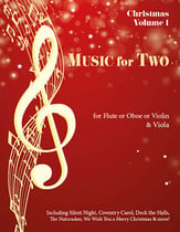 Music for Two, Christmas Flute/Oboe/Violin and Viola cover